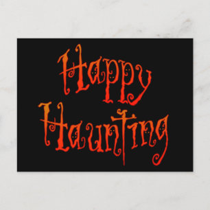 Happy Haunting Postcard