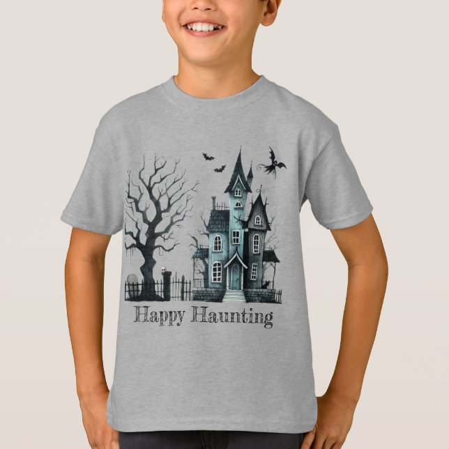 Happy Haunting  T-Shirt (Front)