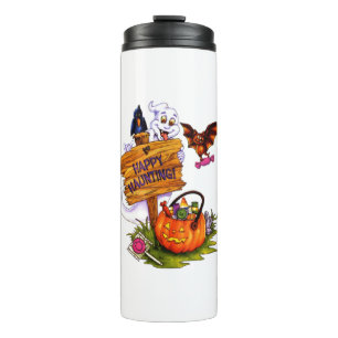 Happy Haunting Thermal Tumbler