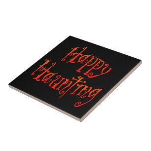 Happy Haunting Tile