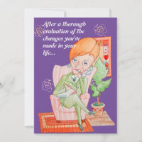 Happy healthy birthday greeting card