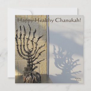 Happy Healthy Chanukah! Card