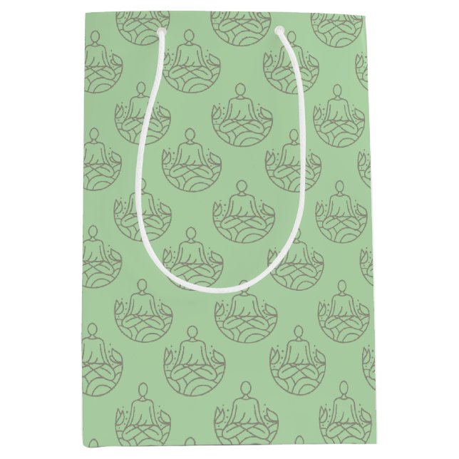 Happy Healthy Haven! Medium Gift Bag (Front)