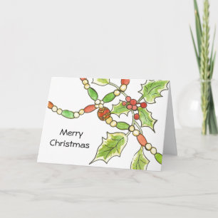 Happy Heart Christmas Card