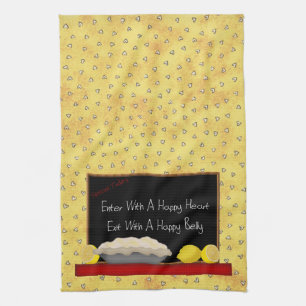 Happy Heart Happy Belly Kitchen Towel