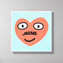 Happy Heart - With Moustache (1 of 4)