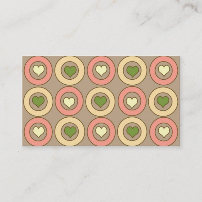 Happy Hearts Business Card (Front)