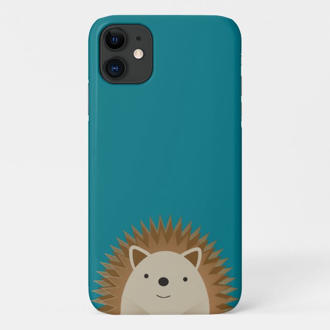Happy Hedgehog Case-Mate iPhone Case (Back)