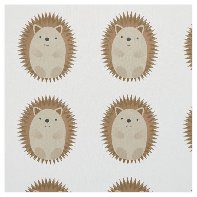 Happy Hedgehog Fabric (Swatch)