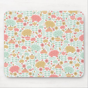 Happy Hedgehog Mouse Pad