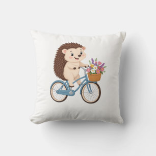 Happy Hedgehog Ride Cushion