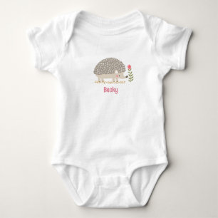 Happy Hedgie  Baby Bodysuit