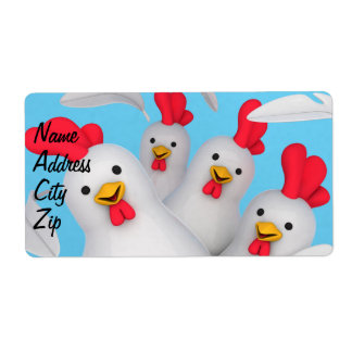 Happy hen clipart