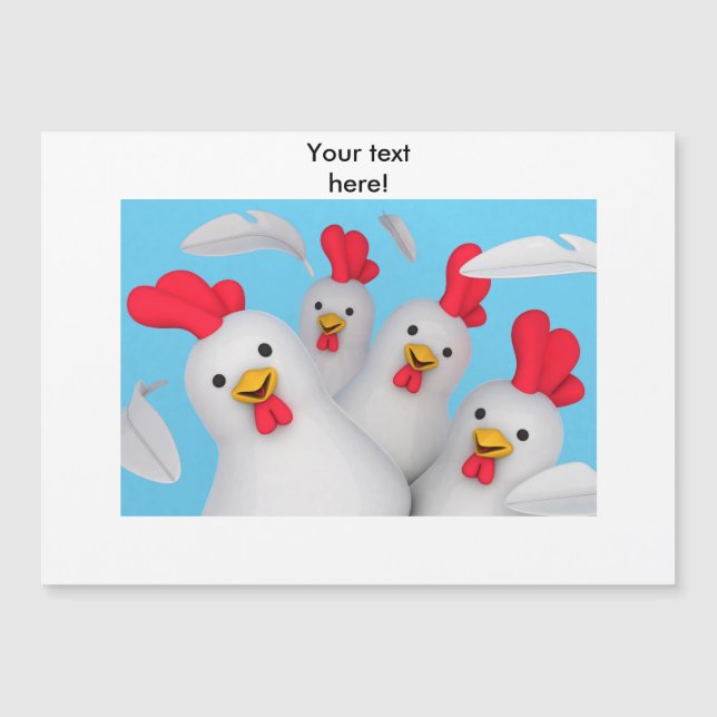 Happy hen clipart (Front)