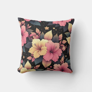 Happy Hibiscus Cushion
