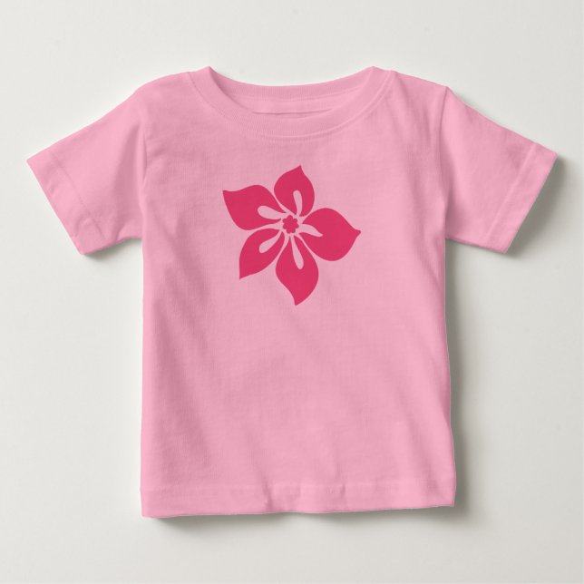 Happy Hibiscus Infant Tee (Front)