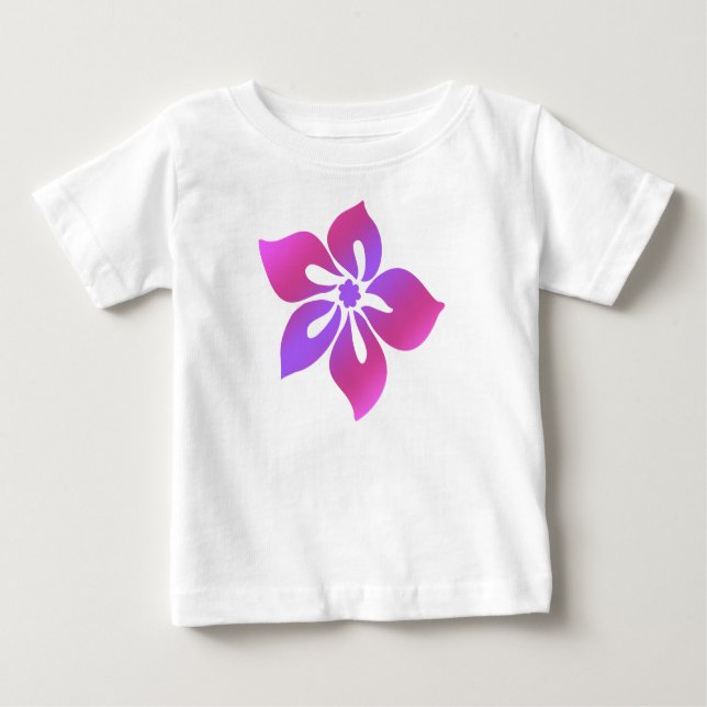 Happy Hibiscus Toddler Tee (Front)