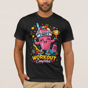 Happy HIIT Smoothie Champion Workout Completed Car T-Shirt