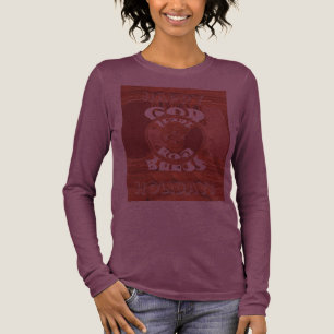 Happy Hilidays God Bless You Kenya Hakuna Matata Tri-Blend Shirt