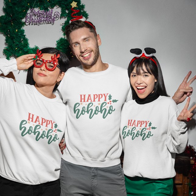 Happy ho ho ho christmas sweatshirt (Happy ho ho ho christmas sweatshirt
)
