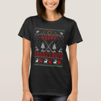Happy Hockey Days Fun Ugly Christmas