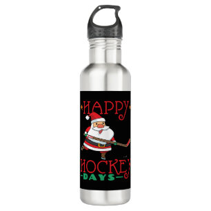 Happy Hockey Days - Hockey Christmas 710 Ml Water Bottle