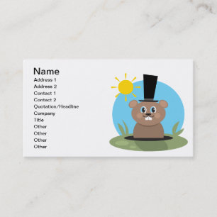 Happy Hog Business Card