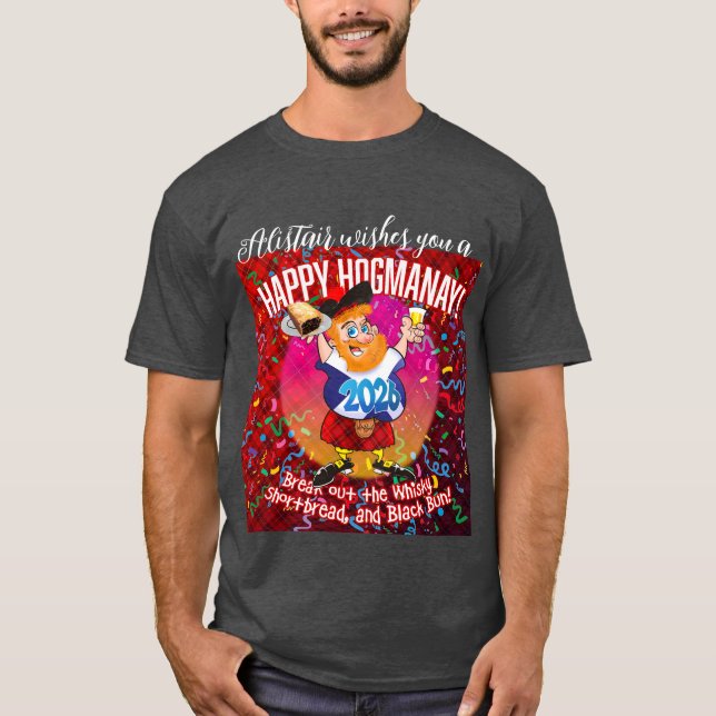 HAPPY HOGMANAY 2026! T-Shirt (Front)
