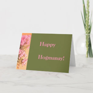 Happy Hogmanay! Holiday Card