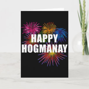 Happy Hogmanay Scotland New Years Eve Womens Top  Card