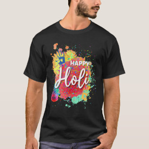 Happy Holi 2022 India Colours Spring Festival Of H T-Shirt