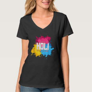 Happy Holi 2022 Indian Celebration Colours India H T-Shirt