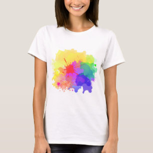Happy Holi background. Hinduism, paint. T-Shirt