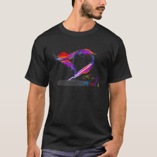Happy Holi Festival Colour Heart India Hindu Sprin T-Shirt