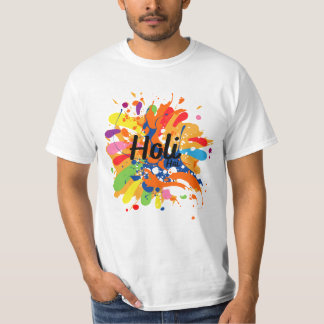 Happy Holi T-shirt Festival of Colours T-shirt