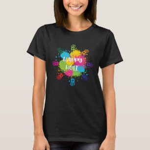 Happy Holi Women Men Kids Colours India Hindu Spri T-Shirt