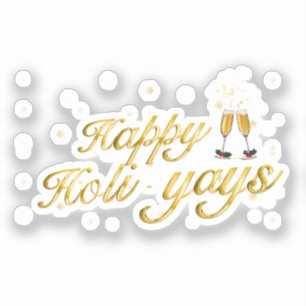 Happy Holi-Yays! Festive Celebration Design