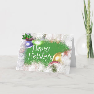 Happy Holiday's Holiday Card