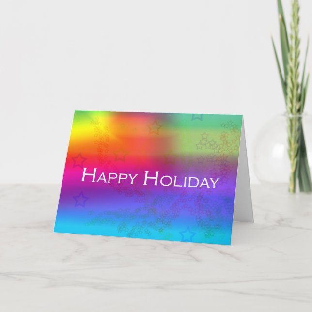 Happy Holiday Card (Front)