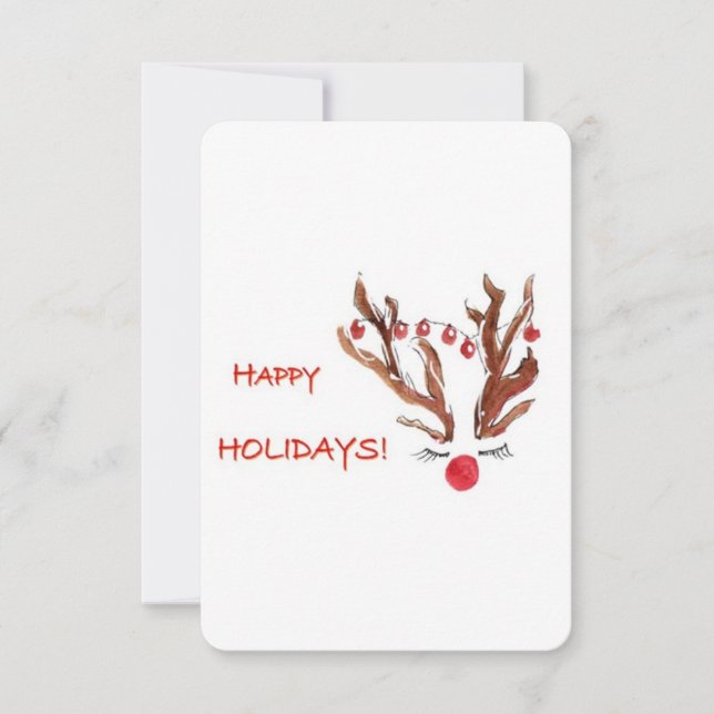 Happy Holiday Card (Front)