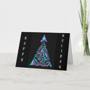 **HAPPY HOLIDAY** CHEERFUL & BRIGHT CHRISTMAS HOLIDAY CARD