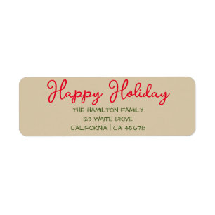 Happy Holiday Christmas