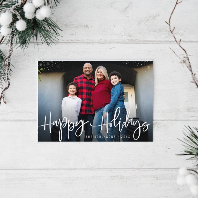 happy holiday family christmas holiday card (Creator Uploaded)
