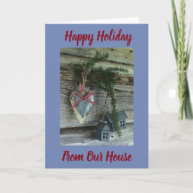 **HAPPY HOLIDAY FROM OUR HOUSE TO YOURS** CHARMING (Front)