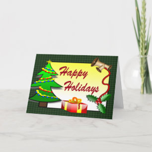 Happy Holiday Greeting Card