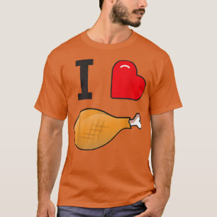 Happy Holiday I Love Turkey Leg! Carnival and Fair T-Shirt