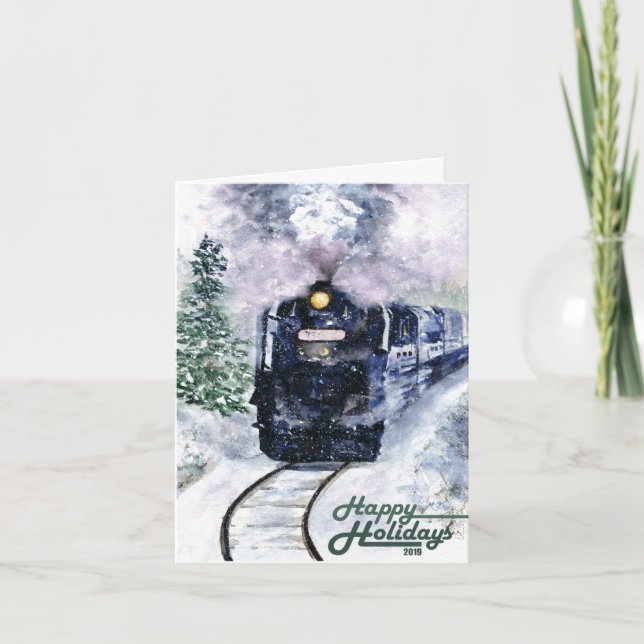 Happy Holiday Northern Express Card (Front)