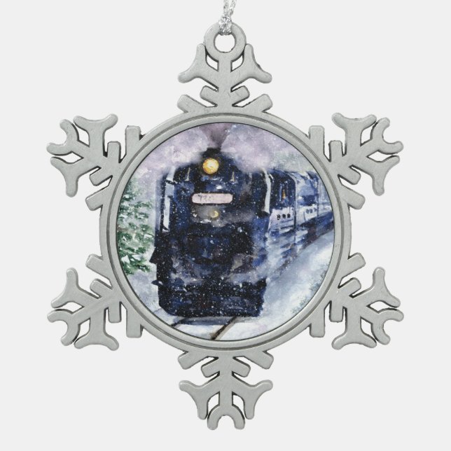 Happy Holiday Northern Express Ornament (Front)