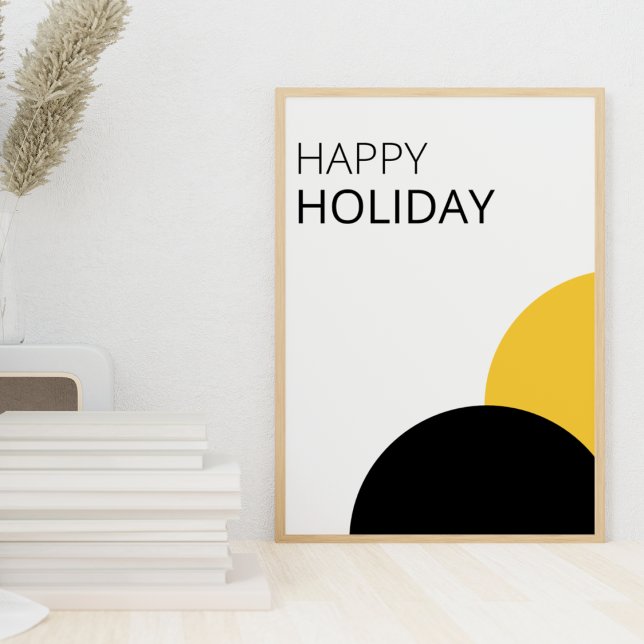 Happy Holiday Poster (Creator Uploaded)