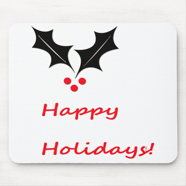 Happy Holiday Season! Mouse Pad (Front)